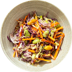 味噌ドレッシングミックスサラダ写真